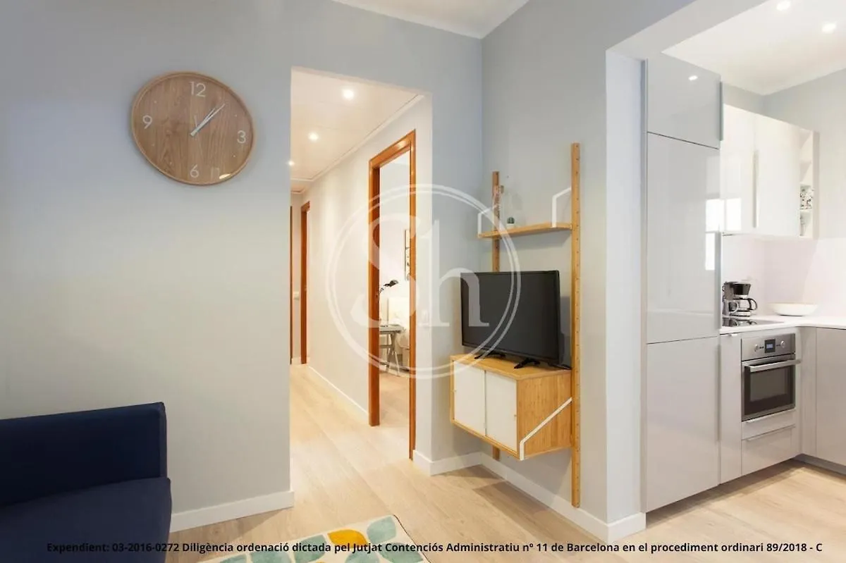 Bonito Apartamento Para 3 En Poble Sec バルセロナ