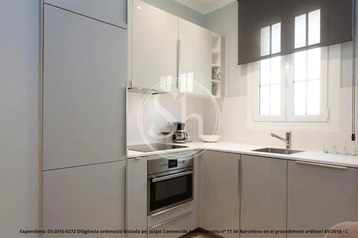 아파트 Bonito Apartamento Para 3 En Poble Sec 바르셀로나 스페인