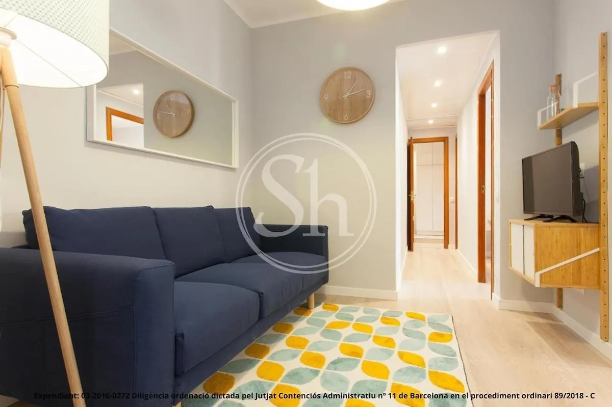 아파트 Bonito Apartamento Para 3 En Poble Sec 바르셀로나 스페인